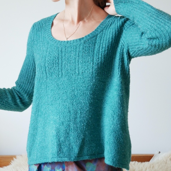 Teal Sweater - Picture 2 of 5